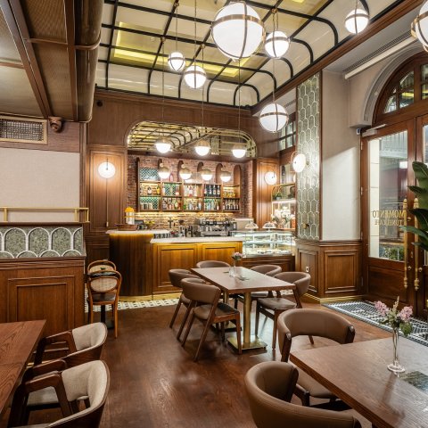 modern cafe restaurant projeleri 8